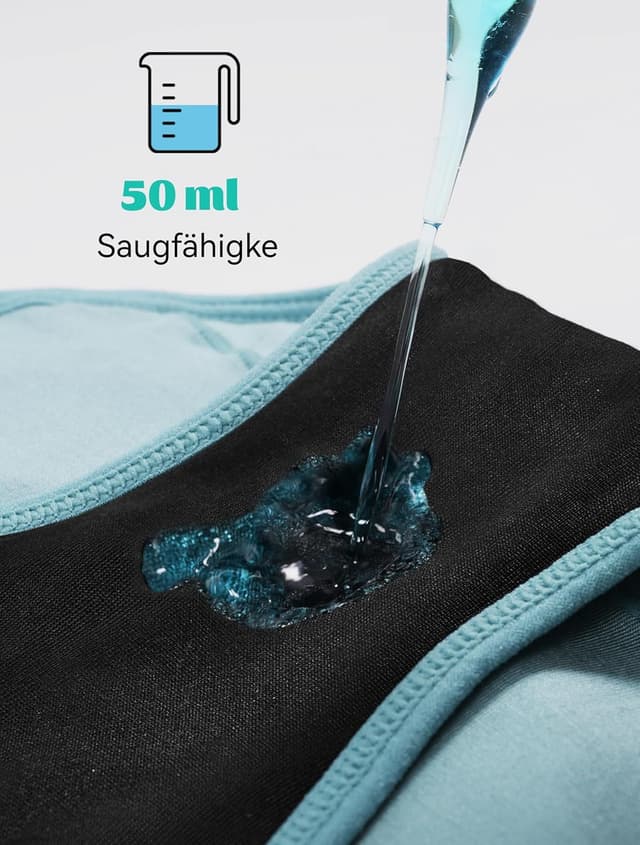 Thumbnail 2 de TIICHOO Culotte Menstruelle Taille Haute 50 ml 📄