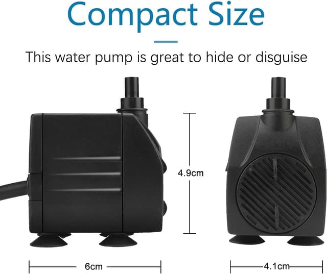 Thumbnail 6 de Submersible water pump 350 L/H ultra quiet
