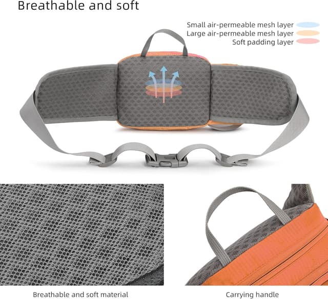 Thumbnail 3 de buffup Riñonera Deportiva con Portabotellas 3 L