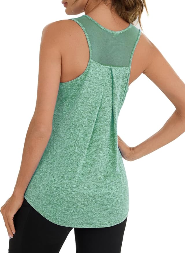 Detalle de Débardeur sport femme Terecey sans manches en tissu mesh respirant