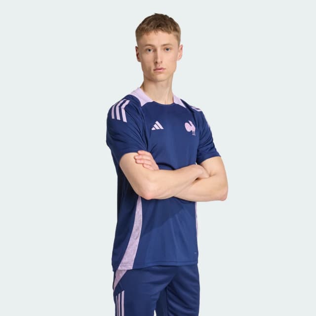 Thumbnail 2 de Adidas Camiseta France Performance Azul