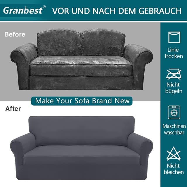 Detalle 1 de Granbest copridivano elasticizzato 2 posti