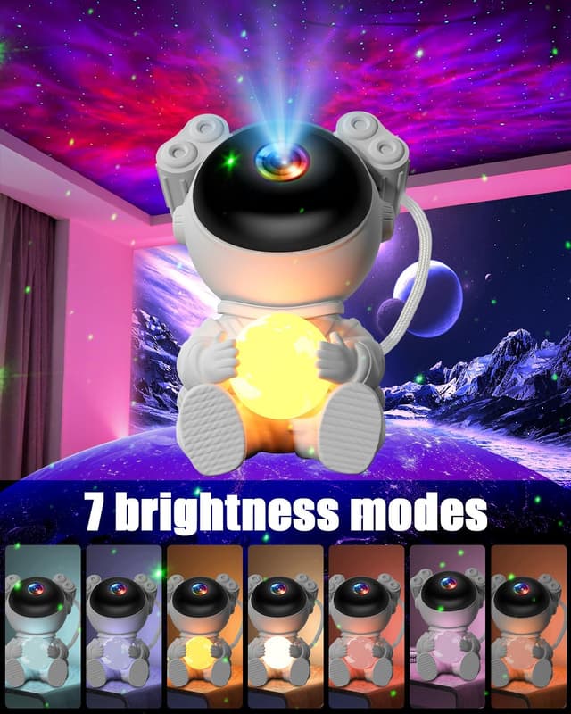 Detalle 2 de MYSTILUCK Astronaute projecteur 45 min 🌙