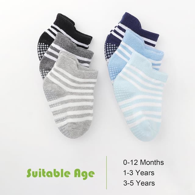 Thumbnail 4 de DRESHOW Calcetines Tobilleros Antideslizantes 6 pares