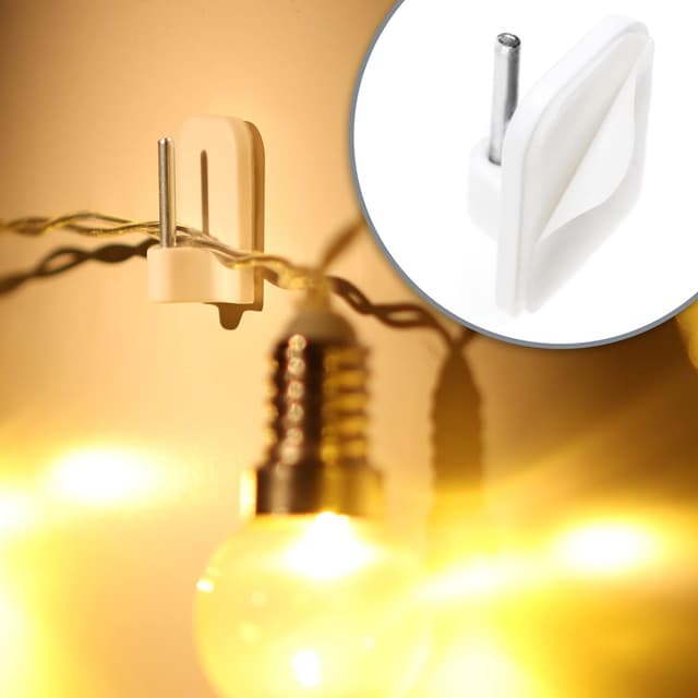 Thumbnail 2 de com-four 12 crochets à rideaux autocollants 🪟