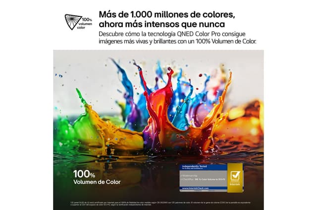 Detalle de LG QNED85 86 pulgadas MiniLED 4K 2025 — Pack TV con barra