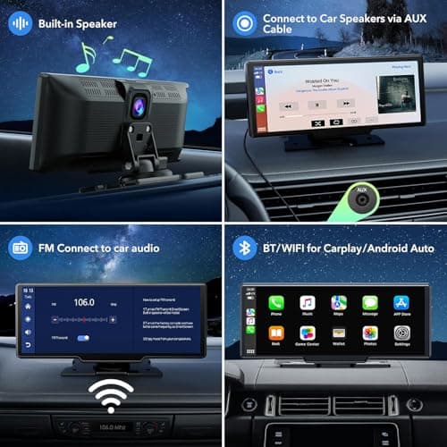 Thumbnail 6 de LAMTTO 9.26" Wireless CarPlay & Android Auto 9.26"