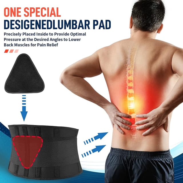 Thumbnail 1 de FEATOL Back Brace 4XL Lumbar Support 🩺