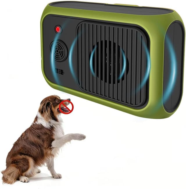 Detalle de Anti Barking Devices for Dogs ultrasonic deterrent (waterproof, rechargeable) – up to 50ft range