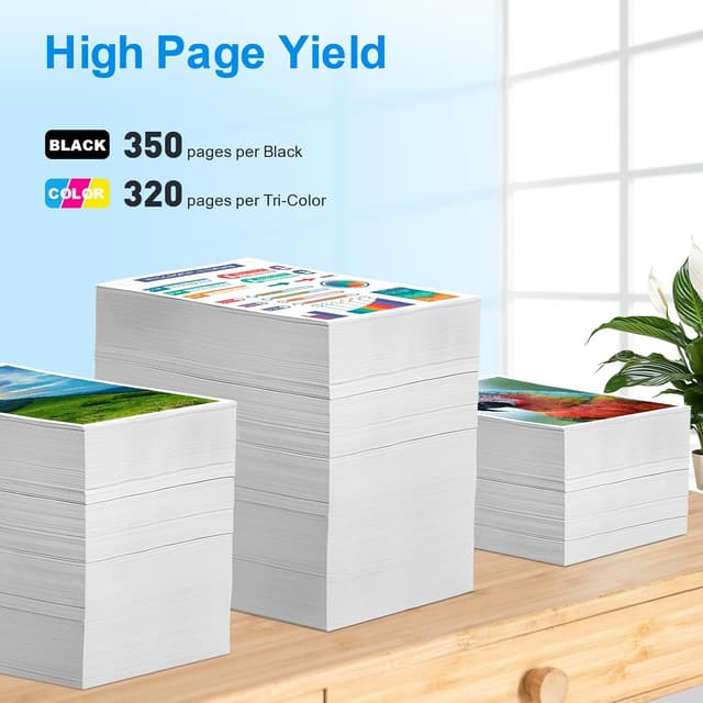 Detalle de Canon PG-545 CL-546 remanufactured ink cartridges 2-pack 🖨