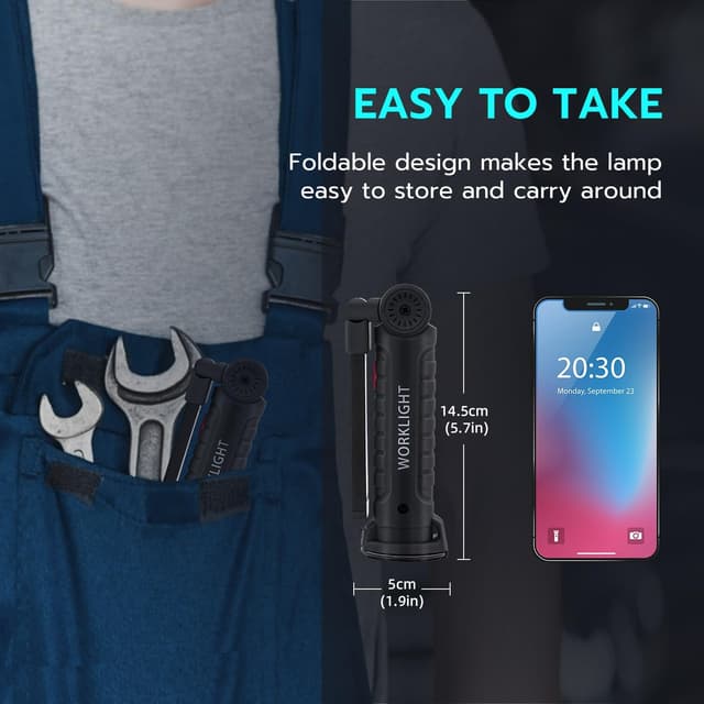 Thumbnail 5 de Tolesum Torcia Ricaricabile 500mAh 🔦