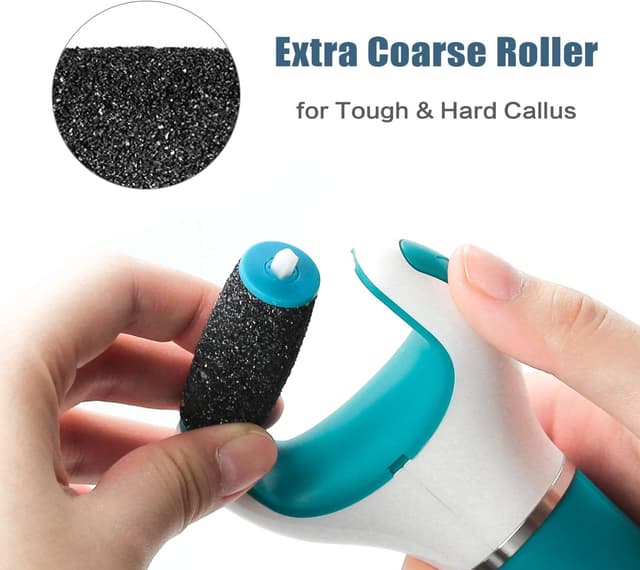 Detalle de Pedi extra coarse roller heads 9 pack