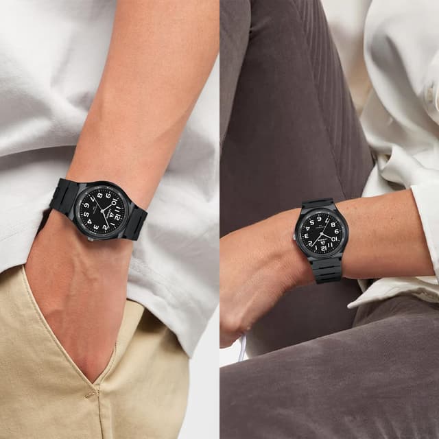 Detalle 2 de LN LENQIN men’s analog quartz watch with silicone strap – 30M waterproof fashion casual