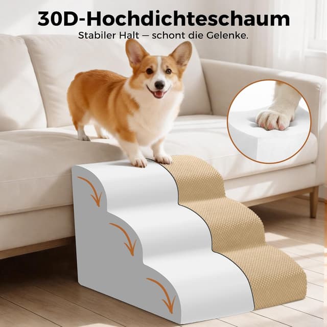 Detalle de Thihome Hundetreppe 40 cm