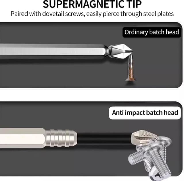Detalle 2 de 10 Stück Präzisions Schraubendreher Set Hochmagnetisch