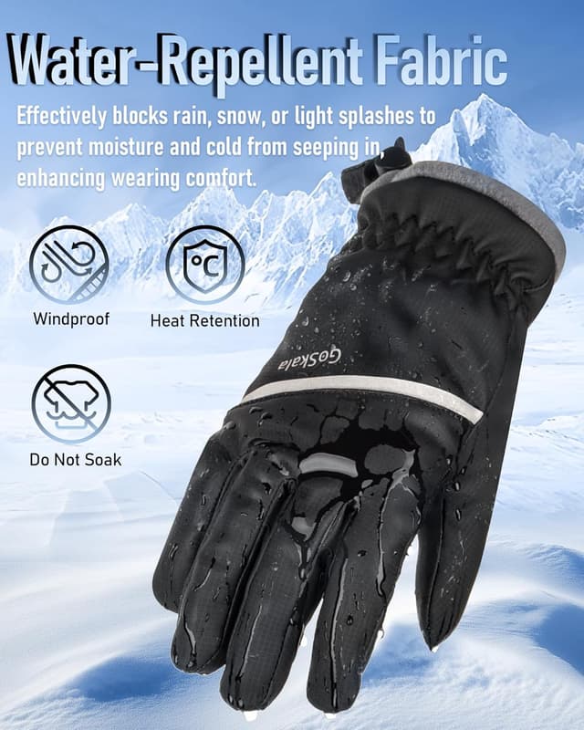 Thumbnail 1 de GoSkala Winter Thermal Gloves touchscreen, windproof