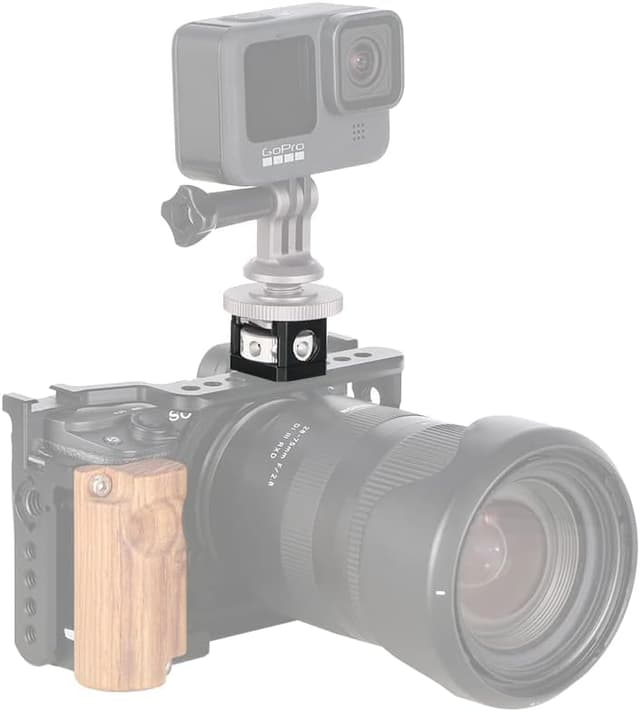 Thumbnail 1 de NICEYRIG Cold Shoe Clamp Mount Adapter 3/8"