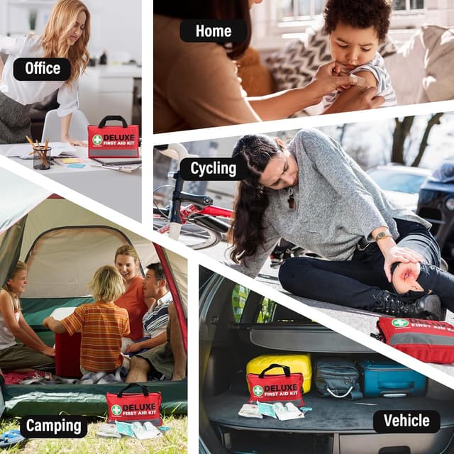 Thumbnail 5 de SuccorWare 380-Piece Deluxe First Aid Kit