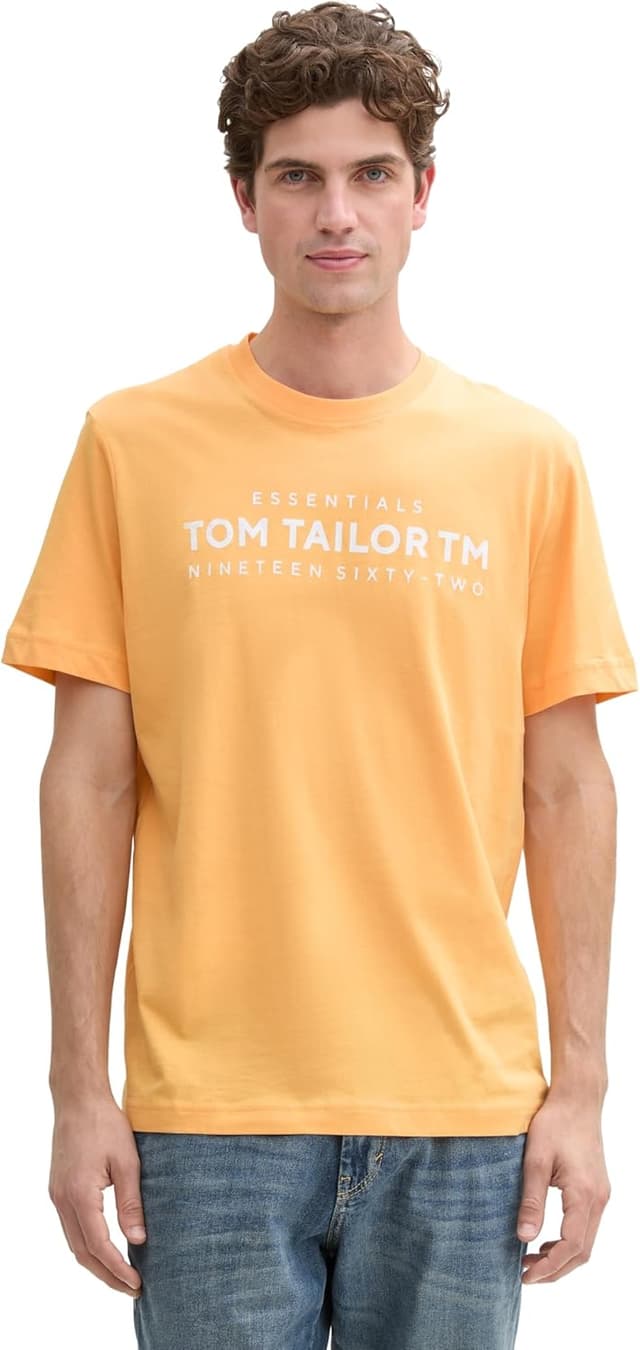 Detalle de Tom Tailor 1045631 T-Shirt da uomo a maniche corte