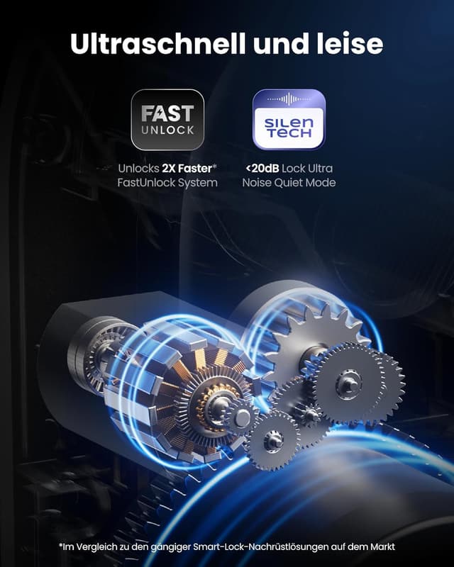 Detalle 2 de SwitchBot WiFi Smart Lock Ultra 3D-Erkennung