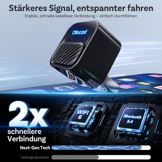 Thumbnail 4 de OTTOCAST Mini Core Wireless CarPlay Adapter