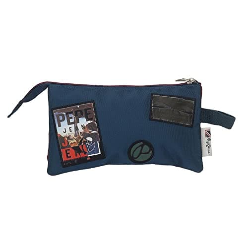 Thumbnail 2 de Pepe Jeans Chest Estuche Triple Rojo 🎒 - 22x12x5 cm