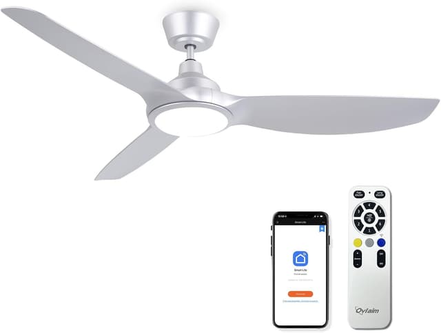 Detalle de Ovlaim 132 cm ventilador techo inteligente