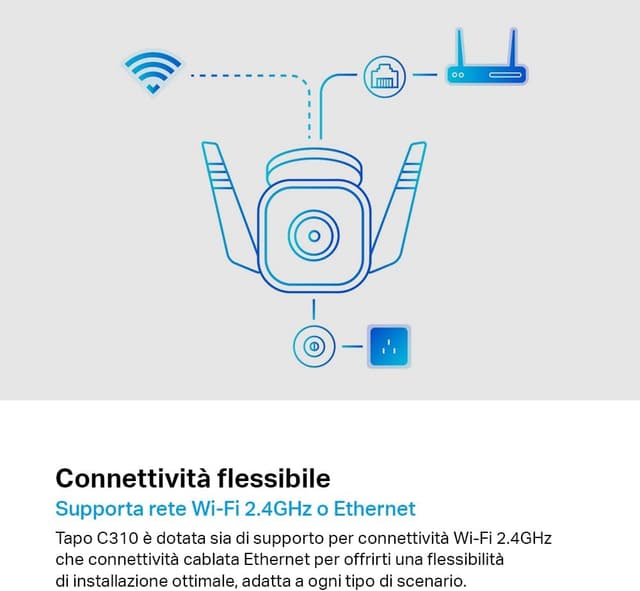 Thumbnail 2 de TP-Link Tapo C310 Telecamera Wi‑Fi esterno 1296P, visione notturna 30m