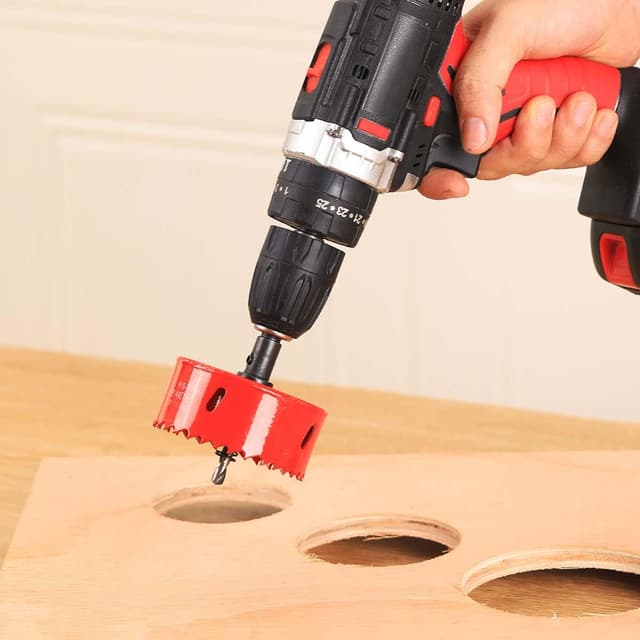 Detalle 2 de GARHWAL 68mm Bi-Metal Hole Saw Set for Wood, Metal & Wall Work