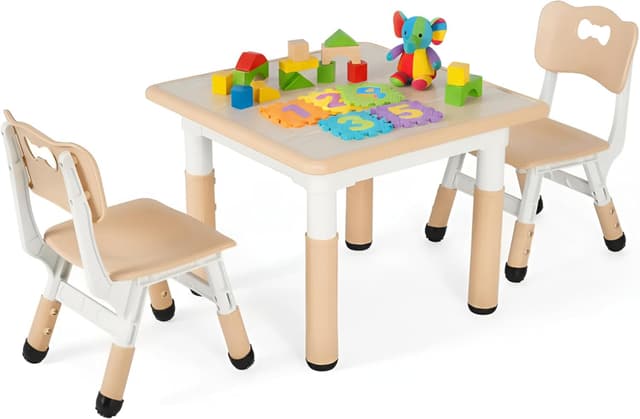 Imagen de Clevich Tavolo per Bambini 60 x 60 cm en OfertitasTOP