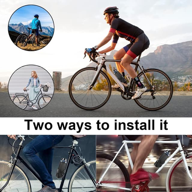 Thumbnail 6 de Kapsuen Bike Bottle Holder with 700ml Water Bottle (BPA-free, leak proof) with bottle cage