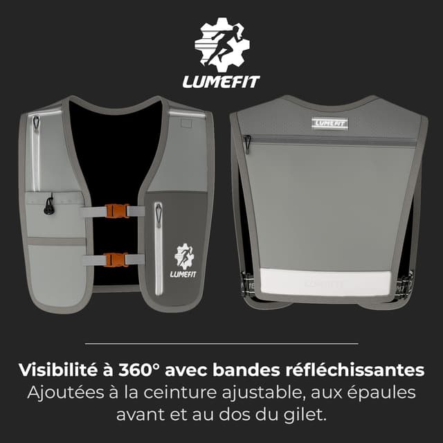 Thumbnail 3 de LUMEFIT Gilet Running 255 g