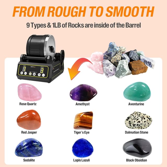 Thumbnail 1 de KoolStone C1 Rock Tumbler 2.5LB 🪨