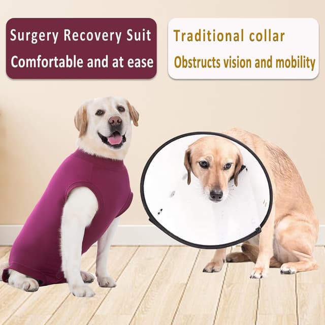Detalle 2 de Axcimond Dog Surgery Recovery Suit – post-op medical pet shirt recovery for male & female dogs