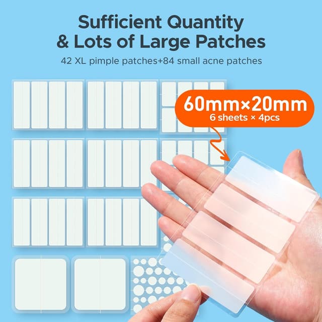 Thumbnail 1 de TKTK Large Pimple Patches 126 count