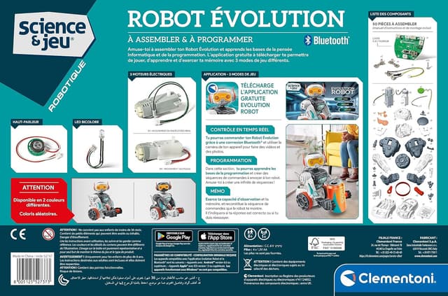 Detalle 1 de Clementoni Robot Evolution 2.0 52737