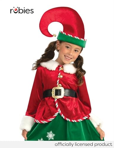 Detalle 2 de Rubies Disfraz Elfo Girl Deluxe 3–4 años 🎭