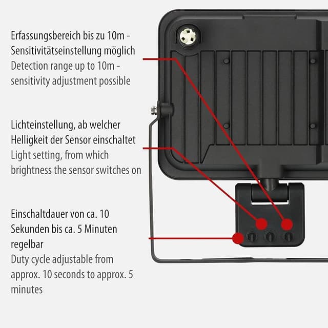 Thumbnail 3 de Brennenstuhl JARO 7060 P foco exterior 50W con sensor
