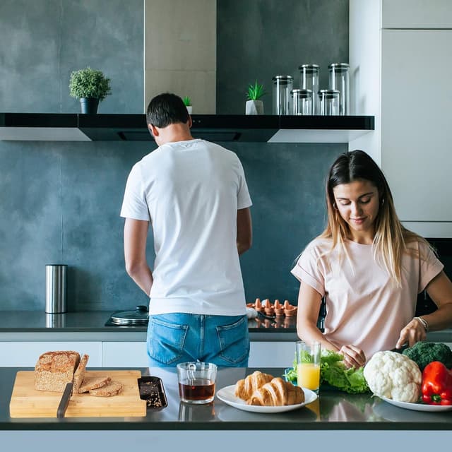 Thumbnail 2 de Relaxdays Planche à découper bambou, 3,5 x 38 x 26 cm ⚙