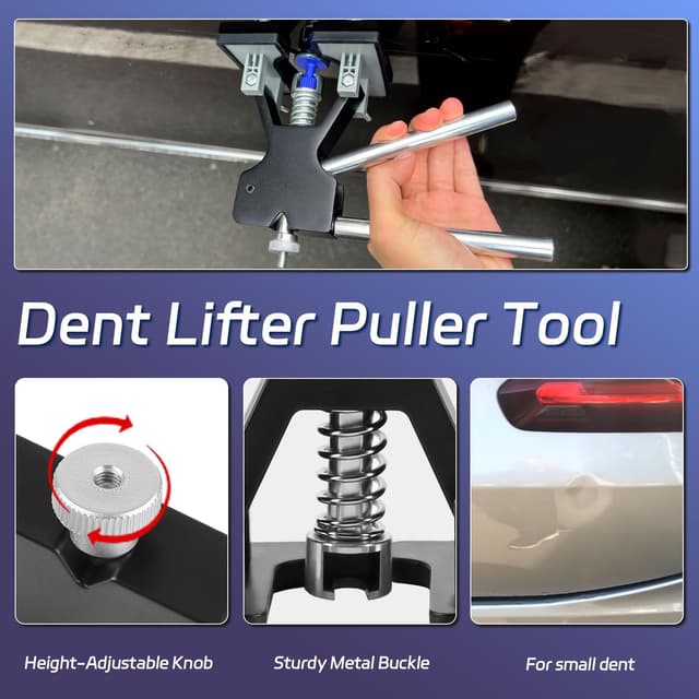 Thumbnail 3 de VEXTRO Dent Puller Kit PDR tools with Glue Gun