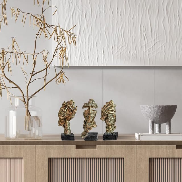 Thumbnail 6 de XYQXYQ Denker Skulpturenset mit 3 Teilen