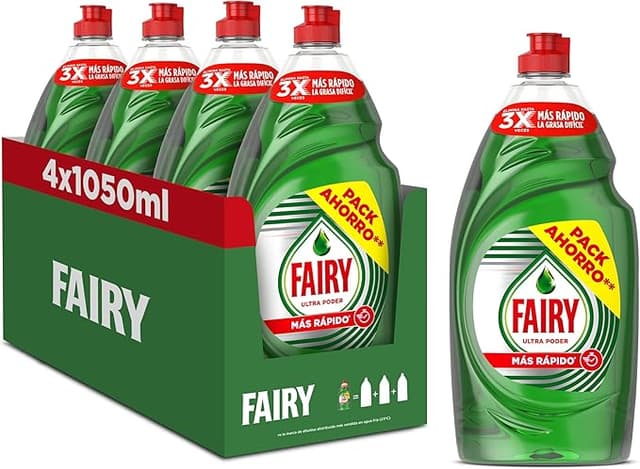Imagen de Fairy Ultra Poder Liquid Lavavajillas 4x1050ML en OfertitasTOP