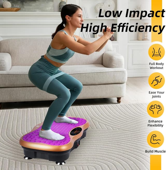 Thumbnail 1 de EVOLAND Vibration Plate Exercise Machine 99-speed