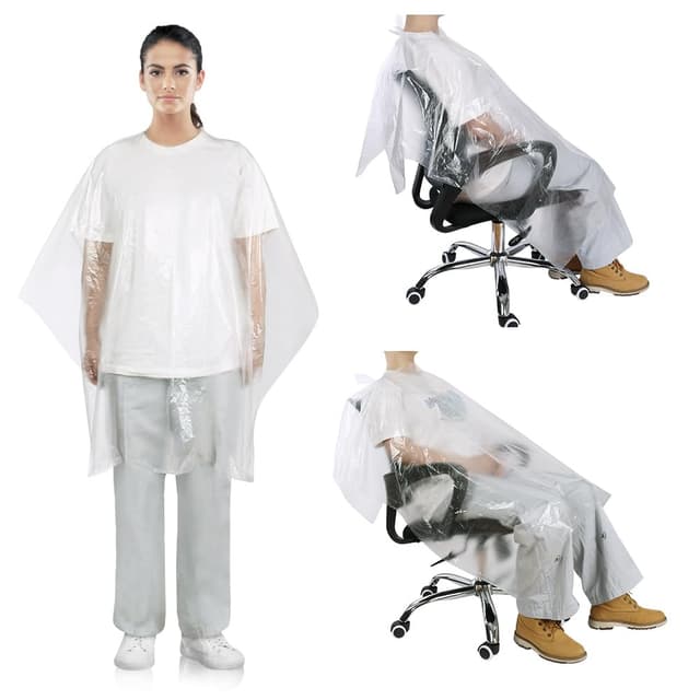 Detalle de LOPHE Einmalumhänge 50 Stück 130x110 cm