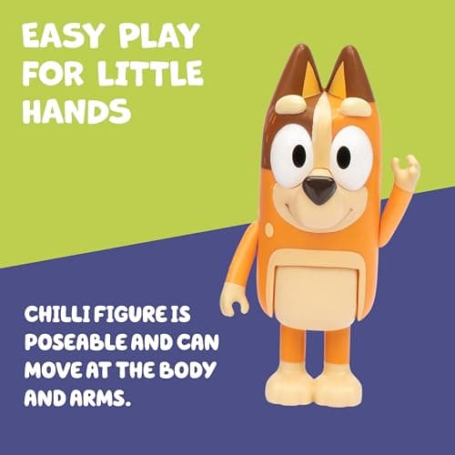 Thumbnail 4 de Bluey Todoterreno de los Heeler para viajes, figura Chilli incluida