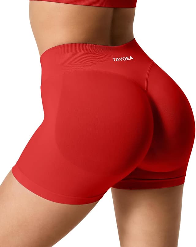 Thumbnail 3 de TAYOEA Sport Shorts Damen Scrunch – kurze Gym-Shorts mit Push-up & Butt-Lifting-Optik
