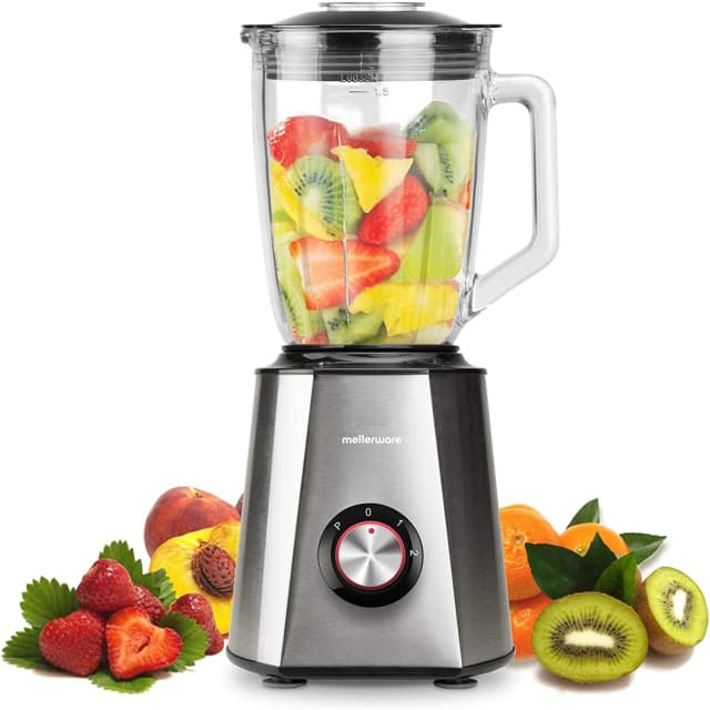 Detalle de Mellerware Mixy 1500 Inox, batidora de vaso 1.5L