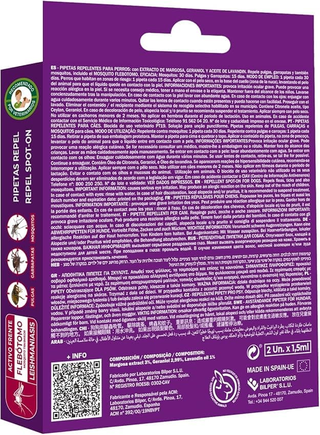 Thumbnail 6 de Menforsan Champú Anti-Insectos para Perros 🐾 Pack de 2