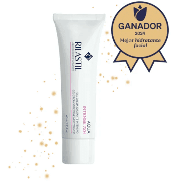 Detalle 2 de Rilastil Aqua Intense 72H Gel-Crema 2x40 ml