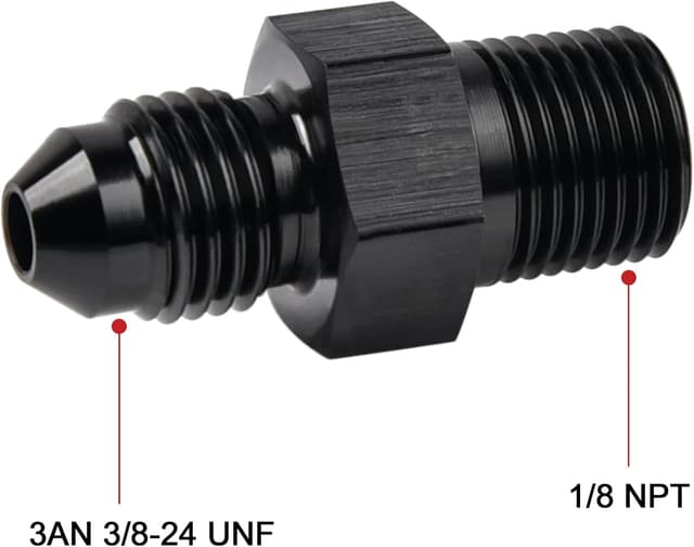 Thumbnail 1 de EVIL ENERGY 3AN Male Flare to 1/8" NPT Adapter